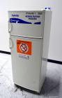 Used Fisher Scientific Isotemp Flammable Material Storage Refrigerator / Freezer, Catalog# 13-986-111. Approximate 11 cubic feet refrigerator storage, approximate 2.4 cubic feet freezer storage. R134...