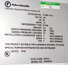 Used Fisher Scientific Isotemp Flammable Material Storage Refrigerator / Freezer, Catalog# 13-986-111. Approximate 11 cubic feet refrigerator storage, approximate 2.4 cubic feet freezer storage. R134...