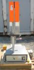 Used Gottfert Capillary Rheometer, Model 012.01, Series 1000. Approximate 9.5 mm diameter x 200 mm long test barrel, rated up to 400 Degrees C, 10 kn test force. Includes a Rheotens electronic tensil...
