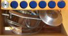 Used Gottfert Capillary Rheometer, Model 012.01, Series 1000. Approximate 9.5 mm diameter x 200 mm long test barrel, rated up to 400 Degrees C, 10 kn test force. Includes a Rheotens electronic tensil...