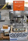 Used Gottfert Capillary Rheometer, Model 012.01, Series 1000. Approximate 9.5 mm diameter x 200 mm long test barrel, rated up to 400 Degrees C, 10 kn test force. Includes a Rheotens electronic tensil...