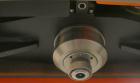 Used Gottfert Capillary Rheometer, Model 012.01, Series 1000. Approximate 9.5 mm diameter x 200 mm long test barrel, rated up to 400 Degrees C, 10 kn test force. Includes a Rheotens electronic tensil...