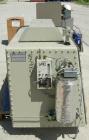 Used Vacuum Atmosphere Company glove box, model HE-493/MO-5. 50/60 hz, 110 volt, 5 amp. Rated plus 10 psig. Includes a model AMO-2032 moisture/ oxygen analyzer, AO- calibration panel, and a model PC-...