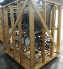 Used Asahi Kasei Bioprocess High Pressure Chromatography System, 316L Stainless Steel. Consists of (1) 15cm Column, integrated feed and elution pumps, discrete valve manifold that allows for fraction...