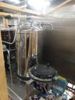 Used Asahi Kasei Bioprocess High Pressure Chromatography System, 316L Stainless Steel. Consists of (1) 15cm Column, integrated feed and elution pumps, discrete valve manifold that allows for fraction...