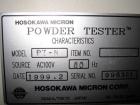 Used Hosokawa Micro Powder Tester, Model PT-N