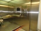 Used Howarth Airtech Dispensing Downflow Booth. 316 and 304 stainless steel construction.  Has three stage filtration, police, safe change fine filter and safe change HEPA filter.  Air velocity 0.5m/...