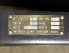 Used Instron 1120 Series Tensile Tester, Model 1122. Designed and used for testing the physical properties and stretching capabilities of plastics. Tension load ranges 10 (0.1N) to 1000 pounds (5 kN)...