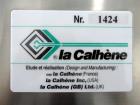 Used La Calhene Isolator, Stainless Steel. Approximately 63