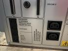 Used Testometric Dual Column Bench-mounted Universal Testing Machine, Model M500-100KN. Force capacity up to 100 kN. Serial# 500-636. 1/60/110 Volt.