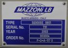 Used- Mazzoni Dosing Skid, Model P-D-A 177-3.