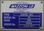 Used Mazzoni Dosing Skid, Model P-D-A 177-3.