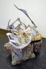 Used Miller Dual Paint Shaker, Model G.  Dual canister holders, driven by an approximate 1/3hp motor.