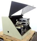 Used Mocon Ox-Tran Twin Oxygen Permeation Measuring Machine, Part# 001-050. Includes a Mocon oxygen transmission rate datalogger, model DL-200, part# 140-029, serial# 0588519, and a Jensen sound cabi...