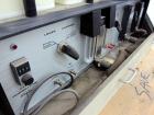 Used Mocon Ox-Tran Twin Oxygen Permeation Measuring Machine, Part# 001-050. Includes a Mocon oxygen transmission rate datalogger, model DL-200, part# 140-029, serial# 0588519, and a Jensen sound cabi...