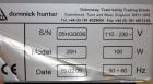 Used Domnick Hunter Hydrogen Gas Generator, Model 20H. Designed to produce a constant stream of high purity hydrogen at a predetermined flow rate, and pressure when connected to a suitable power supp...