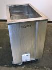 Used Ultrasonic Power Corporation Ultrasonic Cleaner, Model 53-40-158, 304 Stainless Steel. Approximate 39 gallon tank, 18’’ wide x 32’’ long x 16’’ deep. Includes a removable basket. Peak power 1500...