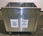 Used Ultrasonic Power Corporation Ultrasonic Cleaner, Model 53-40-158, 304 Stainless Steel. Approximate 39 gallon tank, 18’’ wide x 32’’ long x 16’’ deep. Includes a removable basket. Peak power 1500...