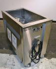 Used Ultrasonic Power Corporation Ultrasonic Cleaner, Model 53-40-158, 304 Stainless Steel. Approximate 39 gallon tank, 18’’ wide x 32’’ long x 16’’ deep. Includes a removable basket. Peak power 1500...