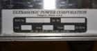 Used Ultrasonic Power Corporation Ultrasonic Cleaner, Model 53-40-158, 304 Stainless Steel. Approximate 39 gallon tank, 18’’ wide x 32’’ long x 16’’ deep. Includes a removable basket. Peak power 1500...