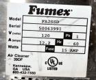 Used Fumex Portable Air Filtration System, Model FA2-SSD. 304 Stainless steel cabinet, approximate 210 cfm at 39