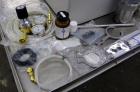 Used Parr 6100 Oxygen Bomb Calorimeter. The Parr 6100 Compensated Jacket Calorimeter continuously monitors the temperature surrounding the calorimeter and applies the necessary heat leak correction i...