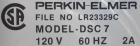 Used Perkin-Elmer Differential Scanning Calorimeter, Model DSC-7. Rated 30 degrees C to 720 degrees C (86 - 1328 degrees F). Plexiglass chamber with sample holder. Includes an autobalance and a model...
