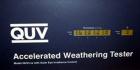 Used-Q-Lab Accelerated Weathering Tester, Model QUV/CW. Cool white fluorescent UV exposure. Irradiance control, ISO calibrat...