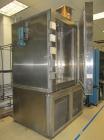 Used Russells Technical Products Environmental  (Temperature/ Humidity) Chamber, Model RD32-5-5, self- contained. Heat rejected kW = 17.6, 3/60/460V.  Max load (A) 47.  DI Water 10 gpm @ 25 psi max. ...