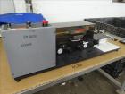 Used- Vinatoru Enterprises Tensile/Strength Tester, Model RFD. Can test trays with sides over 1-1/4