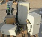 Used Rheometrics model RSA-2, solid material mechanical analyzer system.  15 amp, 220 volt.  Actuator max force of 1000 G.  Measurement sensitivity of 1 gm.  Includes a control computer, environmenta...
