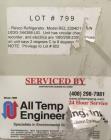 Used Revco Scientific Refrigerator, Model REL2304D1