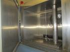 Used Russells Technical Products Environmental (Thermal Shock) Chamber, Model TSV-3-10-1, A/C. Heat rejected kW = 2.6, 3/60/460V.  Max load (A) 72.  DI Water 10 gpm @ 25 psi max. Compressed air dry a...