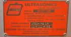 Used Arsco Ultrasonics Cleaner, Model Brute 7000, 304 Stainless Steel. Housing measures 13-3/4