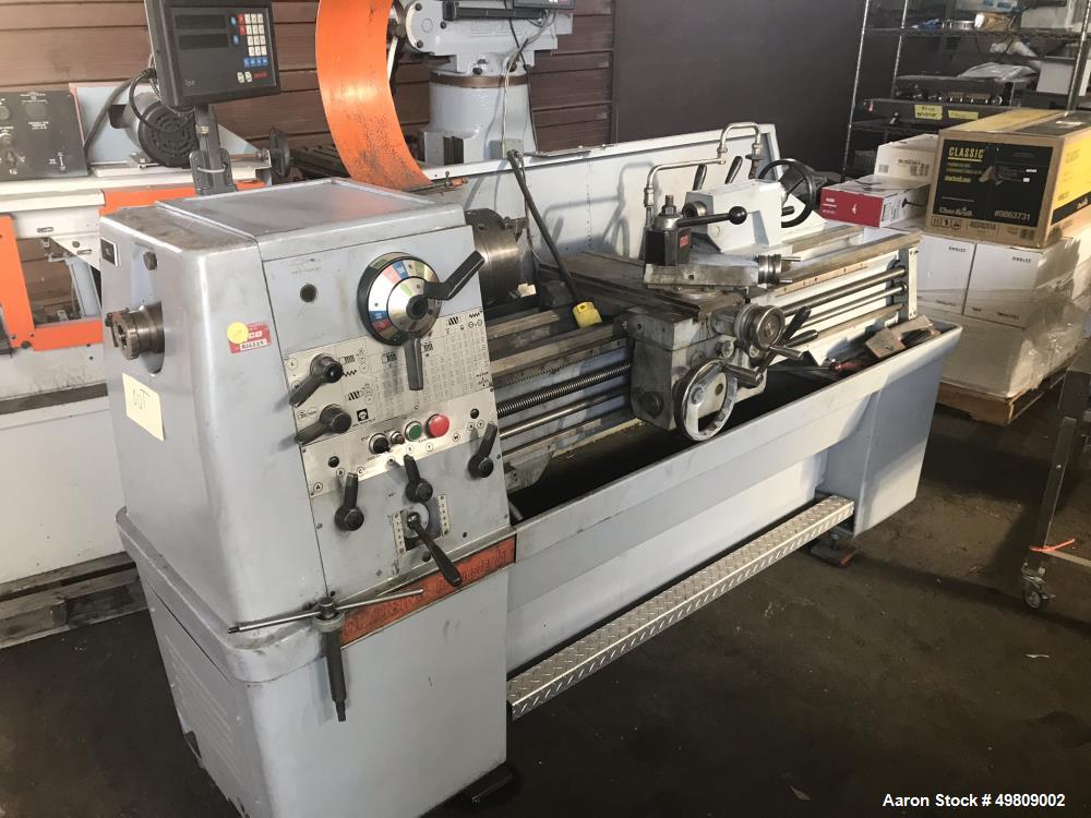 Used- Clausing-Colchester 15" Manual Lathe. Appro