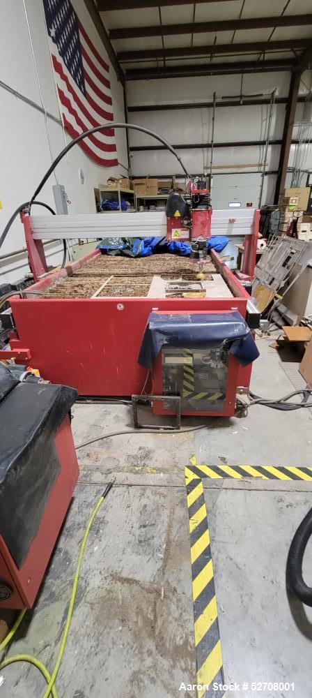 Used OMAX Maxiem 1530 Waterjet Cutter – 52" x 122" Table | 30 HP Pump | 50,000 PSI | CNC Control