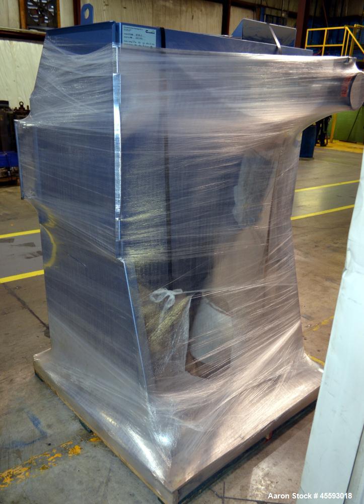 Used Canablast model 28 DB-13 sandblasting cabinet, 1/3 hp, s/n 32A1-0451