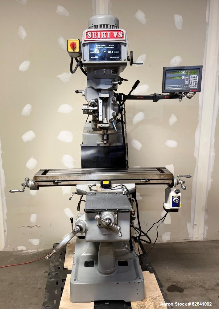 Used-Seiki Vertical Mill