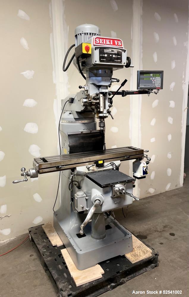 Used-Seiki Vertical Mill