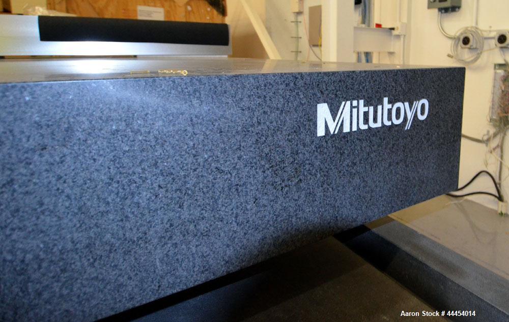 UsedMitutoyo Graplate Granite Table, overall size approximately 84
