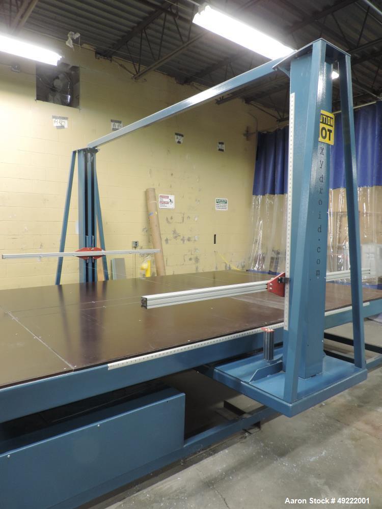 Used Xydroid CNC Contour Foam Cutting Machine.