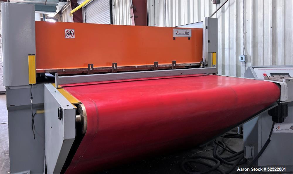 Used CJRTec 100 Ton CNC Conveyor Beam Press – 63" x 50" Table | Die Mount System, Waste Recovery | 2015