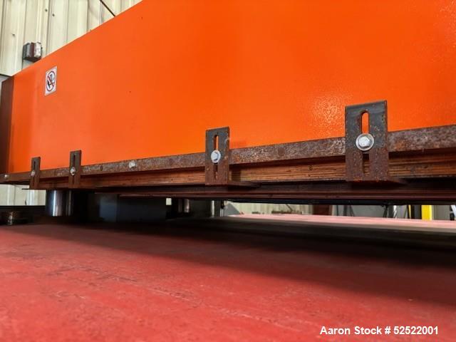 Used CJRTec 100 Ton CNC Conveyor Beam Press – 63" x 50" Table | Die Mount System, Waste Recovery | 2015