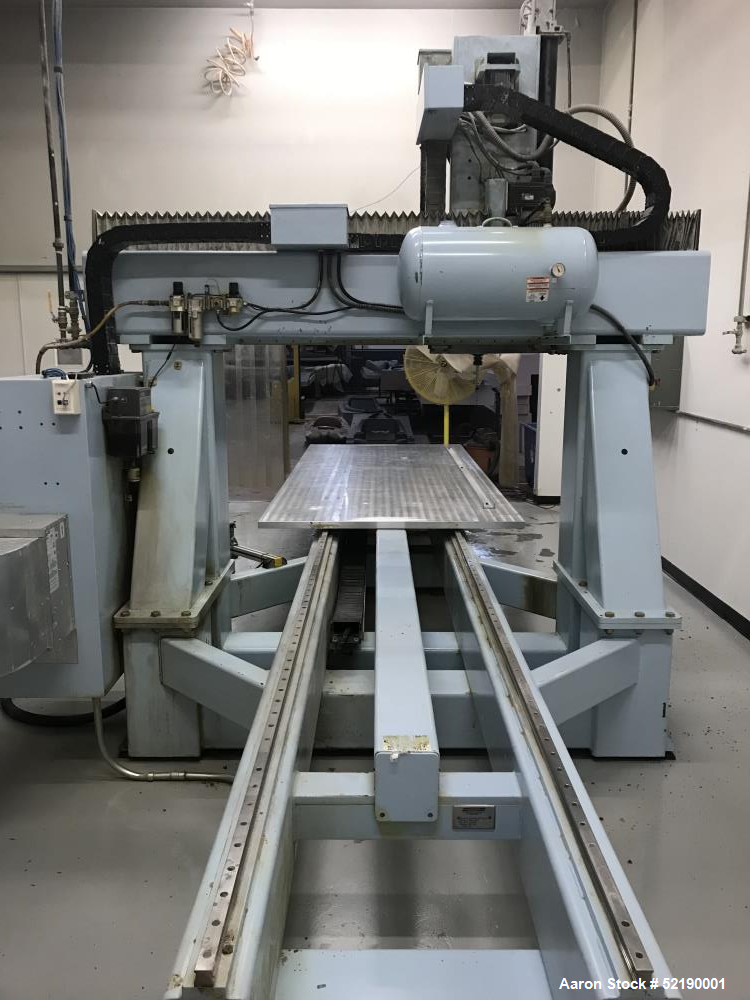 Used DMS 5-Axis, Moving Table, Short-Bridge CNC Router