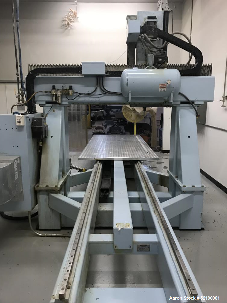 Used- DMS 5-Axis, Moving Table, Short-Bridge CNC Router