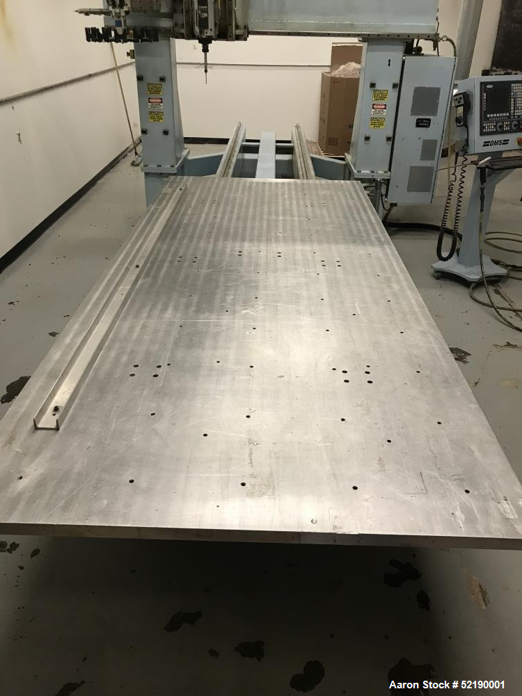 Used DMS 5-Axis, Moving Table, Short-Bridge CNC Router