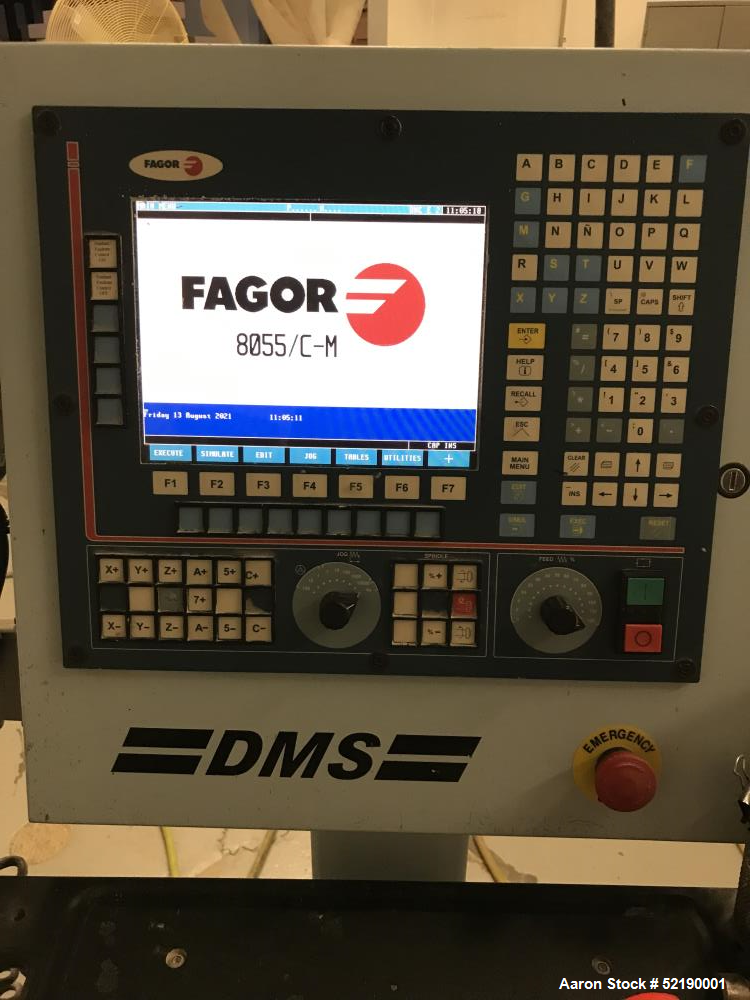 Used DMS 5-Axis, Moving Table, Short-Bridge CNC Router