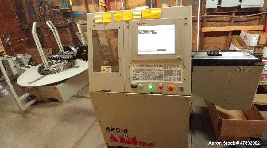 Used Aim Wire Bending Machine, Model AFC-8.