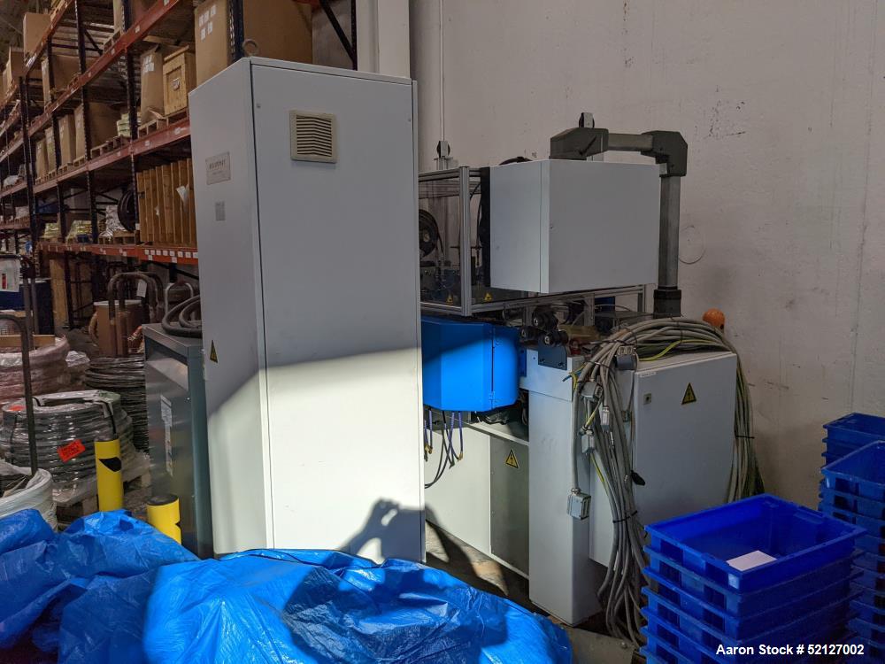 Used Weldomat AG CH3-2437 Contact Welding Machine – Dual Units | 600 Contacts/Min | Tape & Wire Welding