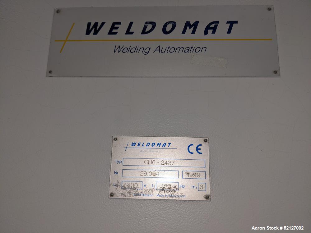 Weldomat Automatic Contact Welding Machine with (2) Welding Units